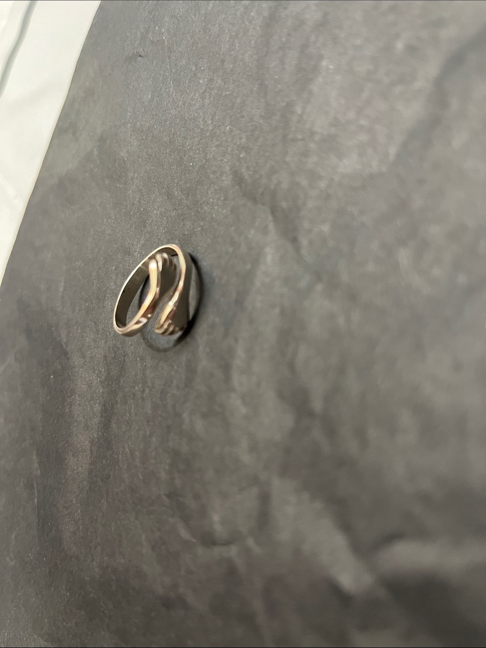 Double Hand Silver Ring - Women's 925 Jewelry size 6
